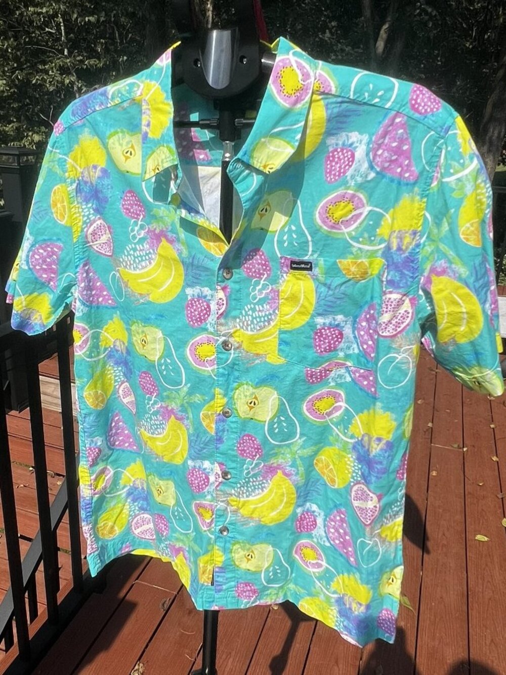 NWOT Island Haze Men's Fruity Hawaiian Shirt